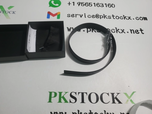 Amiri 4cm MA Nappa Leather Belt Black CK PF23MAL002 001 Black review 