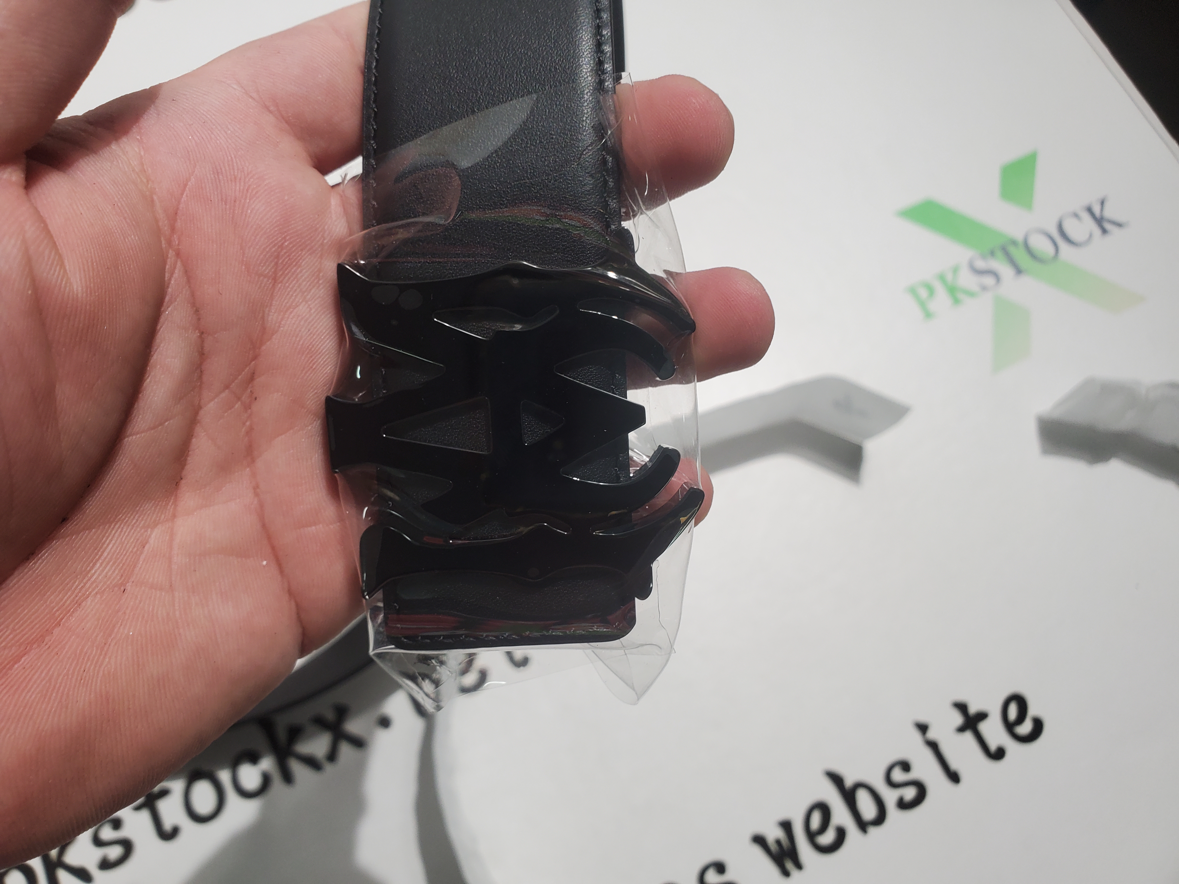 Amiri 4cm MA Nappa Leather Belt Black CK PF23MAL002 001 Black review F*** 02