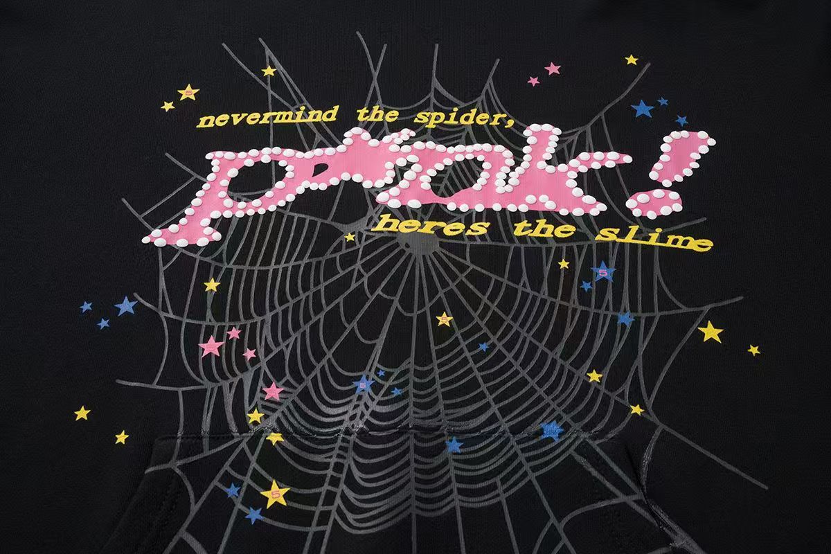 Sp5der P*NK Hoodie Black review G*** 01