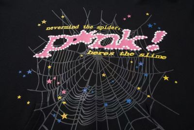 Sp5der P*NK Hoodie Black review G*** 00