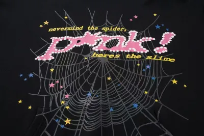 Sp5der P*NK Hoodie Black review G*** 00