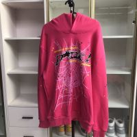 Sp5der P*NK Hoodie Pink review 0