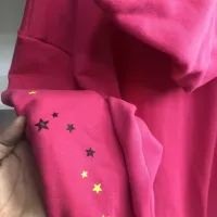 Sp5der P*NK Hoodie Pink review 3