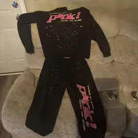 Sp5der P*NK Hoodie Black review 0