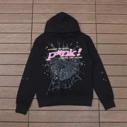 Sp5der P*NK Hoodie Black review R***
