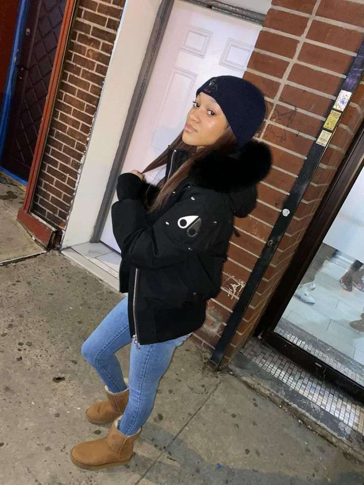 Moose Knuckles ORIGINAL 3Q FUR Black/Black review N***