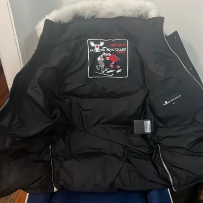 Moose Knuckles ORIGINAL 3Q FUR Black/Whites review D***