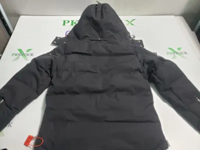 Moose Knuckles ORIGINAL 3Q FUR Black/Whites review N*** 01