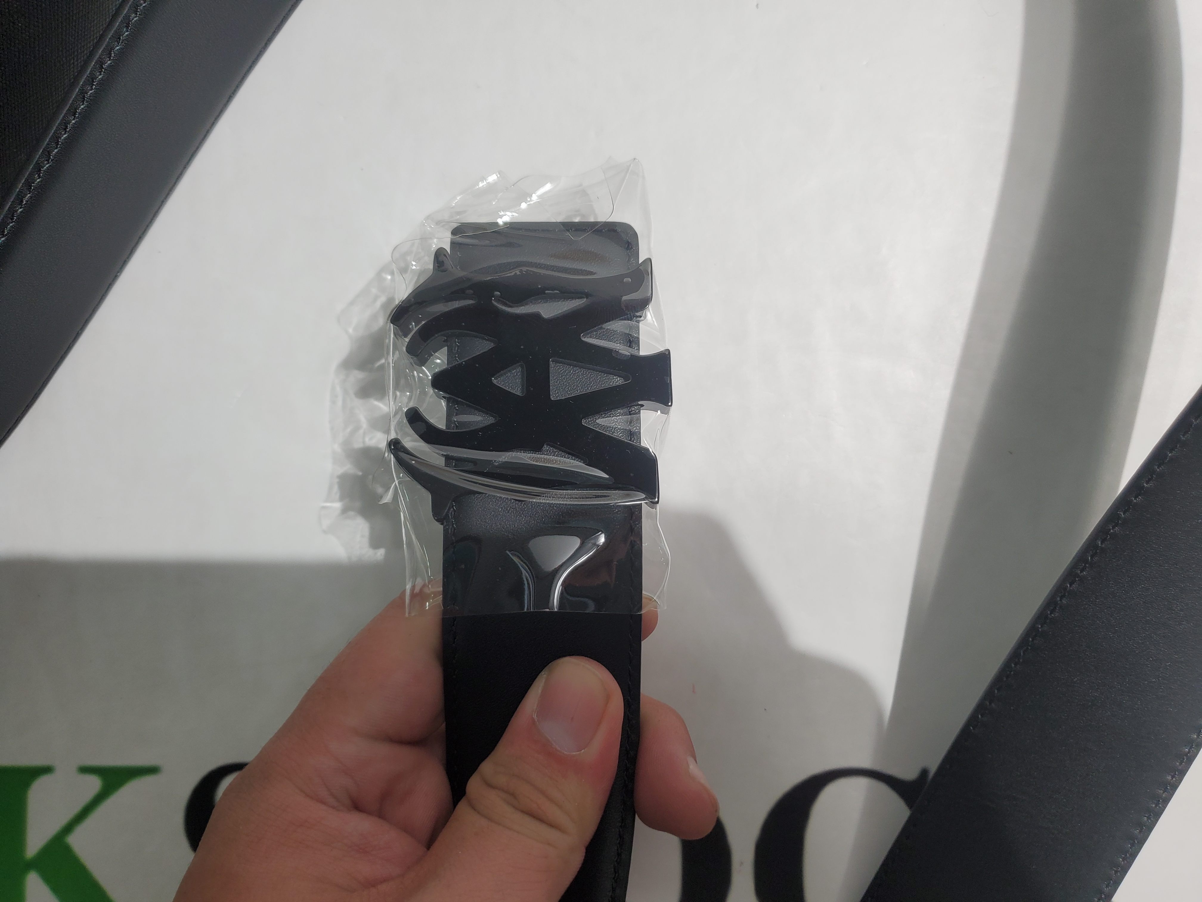 Amiri 4cm MA Nappa Leather Belt Black CK PF23MAL002 001 Black review R*** 02