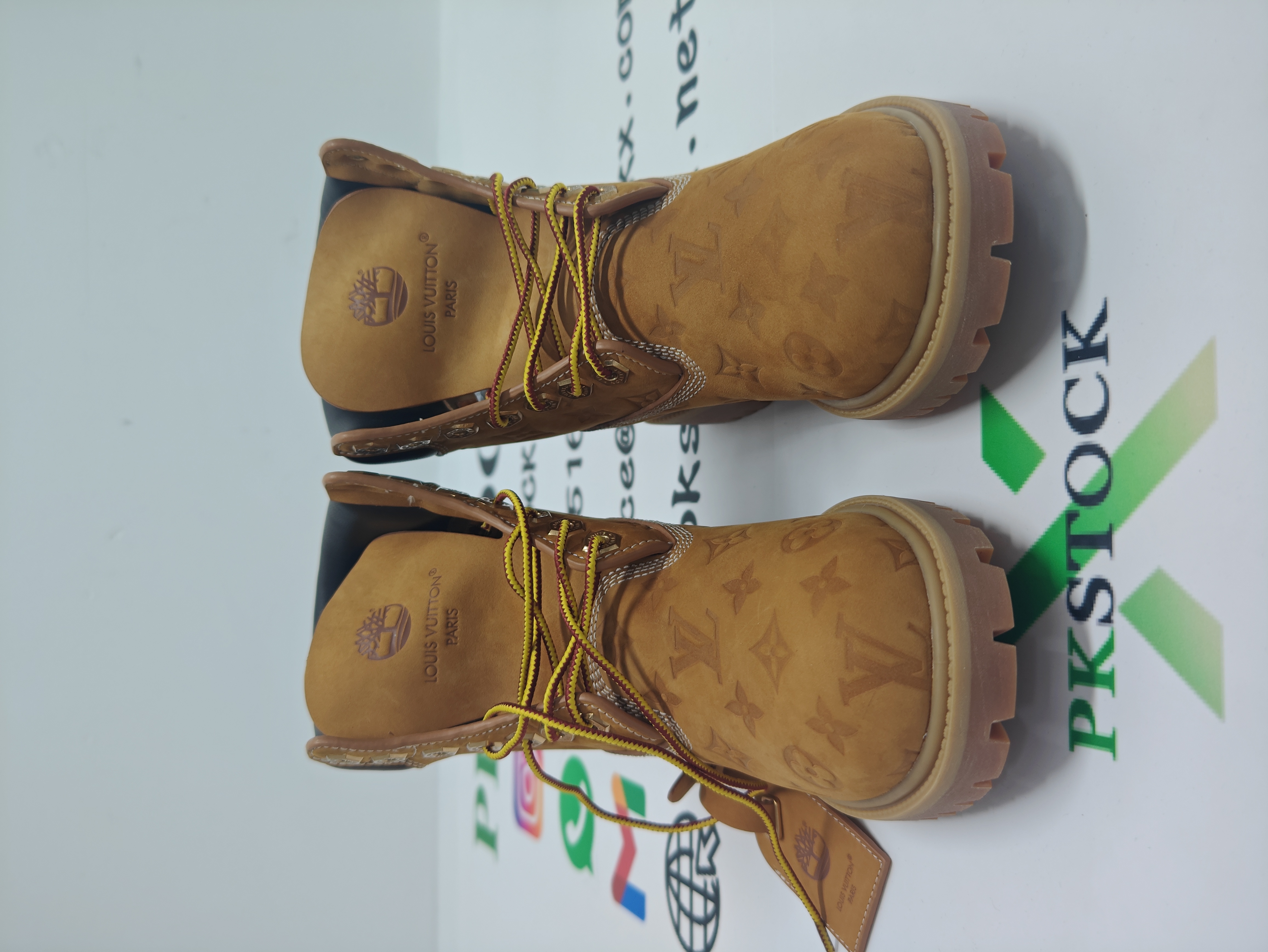 LOUIS VUITTON x Timberland 6-In Ankle Boot Brown review P*** 00