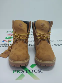 LOUIS VUITTON x Timberland 6-In Ankle Boot Brown review P*** 01