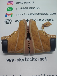 LOUIS VUITTON x Timberland 6-In Ankle Boot Brown review 2
