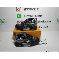 PK God Batch Louis Vuitton Skate Trainer Black Swarovski Monogran 1ABMHV review 0