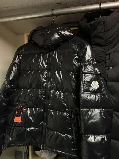 Moncler Maya Short Down Jacket Black (NFC) review C*** 00