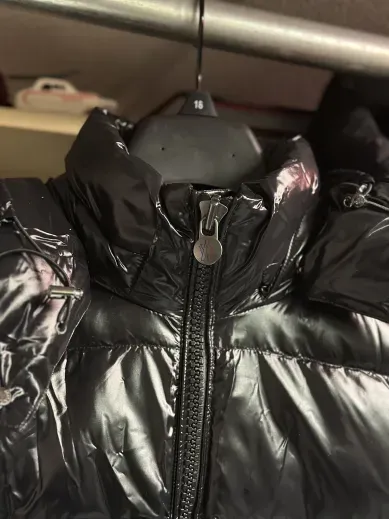 Moncler Maya Short Down Jacket Black (NFC) review C*** 01