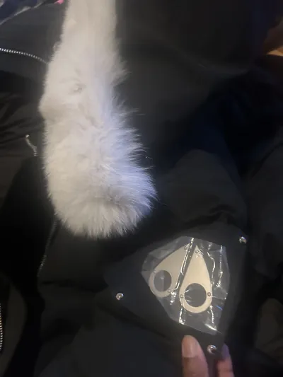 Moose Knuckles ORIGINAL 3Q FUR Black/Whites review Jamal 00