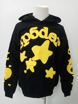 Sp5der Beluga Hoodie Onyx Yellow review R*** 01