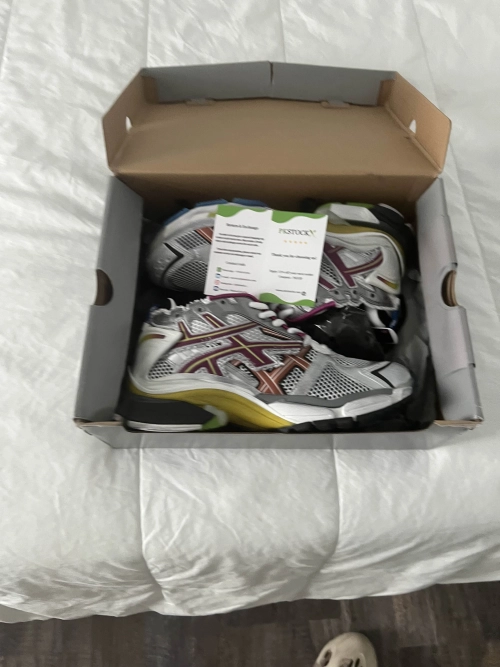 PK God Batch Balenciaga Runner Silver Purple review 