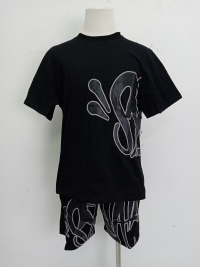 SYNA WORLD LOGO TWINSET BLACK SET review 0