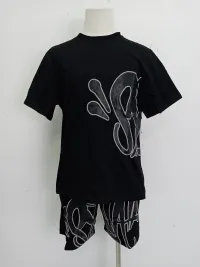 SYNA WORLD LOGO TWINSET BLACK SET review 0