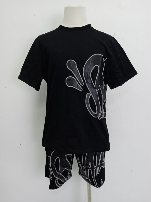 SYNA WORLD LOGO TWINSET BLACK SET review 