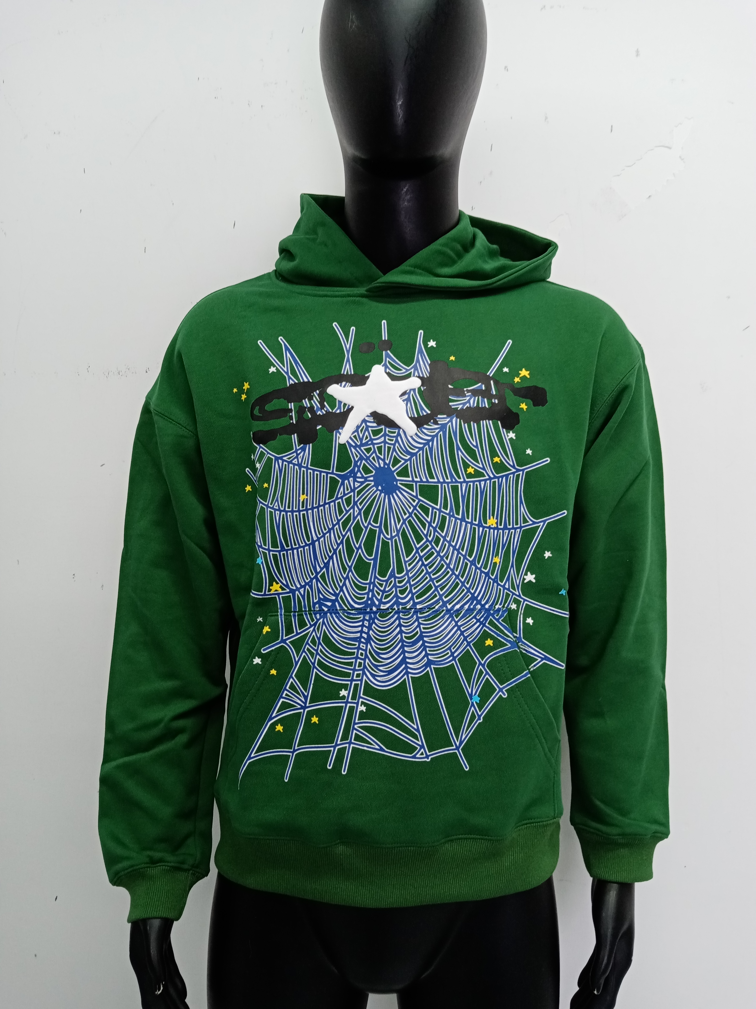 Sp5der Hoodie 'Hunter Green' review D*** 01