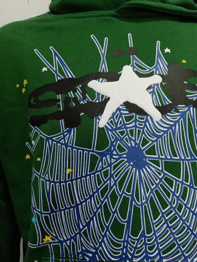 Sp5der Hoodie 'Hunter Green' review D*** 02
