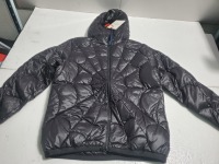 Moncler Violier Spider-Man Short Down Jacket Black review 1