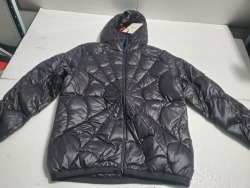 Moncler Violier Spider-Man Short Down Jacket Black review D*** 02