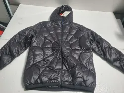 Moncler Violier Spider-Man Short Down Jacket Black review D*** 02