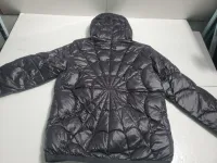 Moncler Violier Spider-Man Short Down Jacket Black review 2