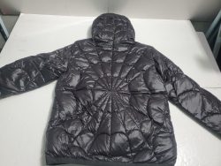 Moncler Violier Spider-Man Short Down Jacket Black review D*** 03