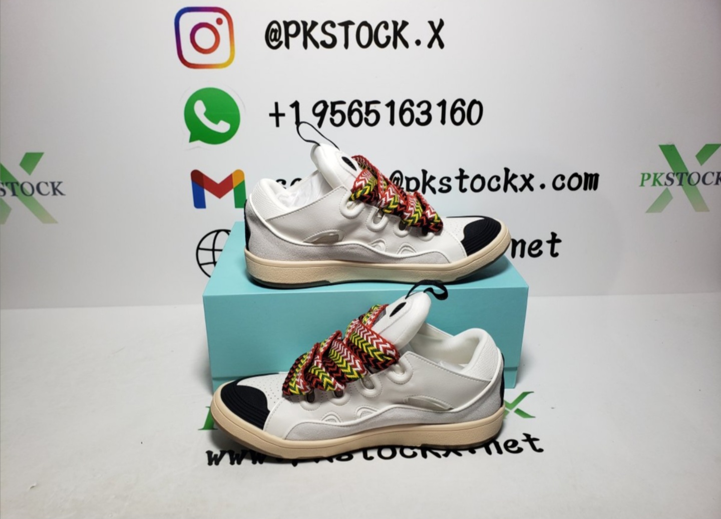 Lanvin Leather Curb White Ivory FM-SKRK11-DRAG-A2000 review Wndfull 01