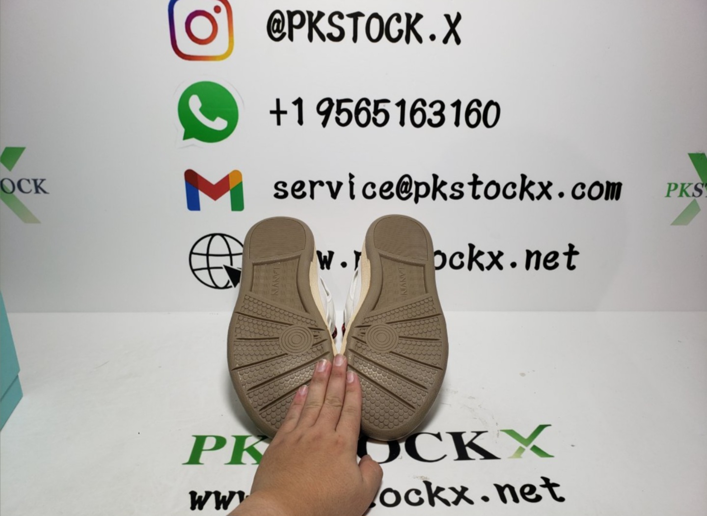 Lanvin Leather Curb White Ivory FM-SKRK11-DRAG-A2000 review Wndfull 03