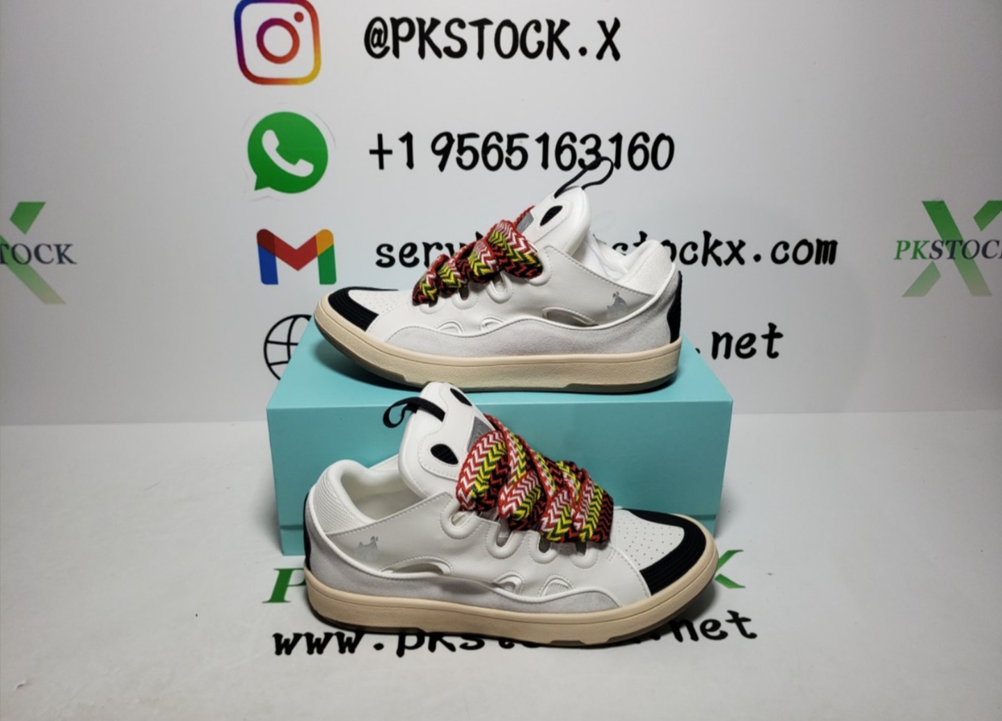 Lanvin Leather Curb White Ivory FM-SKRK11-DRAG-A2000 review Wndfull 05