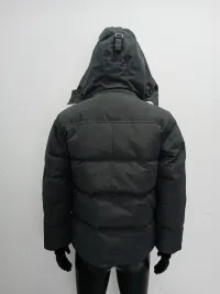 Canada Goose Wyndham Parka Black Label Coastal Grey review 1