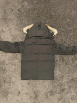 Canada Goose Wyndham Parka Black Label Coastal Grey review Y*** 03