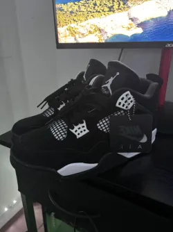 PK God Batch Air Jordan 4 White Thunder FQ8138-001 review W*** 02