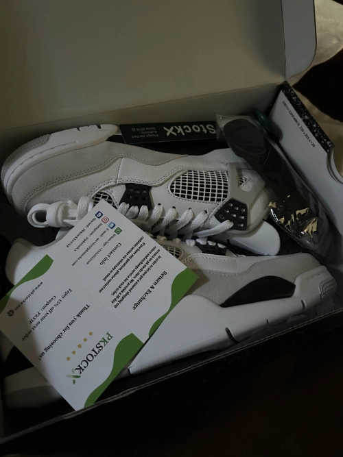 PK God Batch Air Jordan 4 Military Black DH6927-111 review 