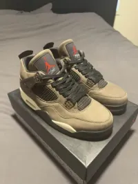 PK God Batch Travis Scott x Air Jordan 4 Dark Mocha review 0