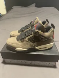 PK God Batch Travis Scott x Air Jordan 4 Dark Mocha review 1