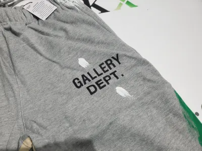 Gallery Dept. Painted Flare Sweat Pants Heather Grey review D*** 03