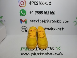 PK God Batch Nike Air Force 1 Low OFF-WHITE University Gold Metallic Silver DD1876-700 review S*** 03