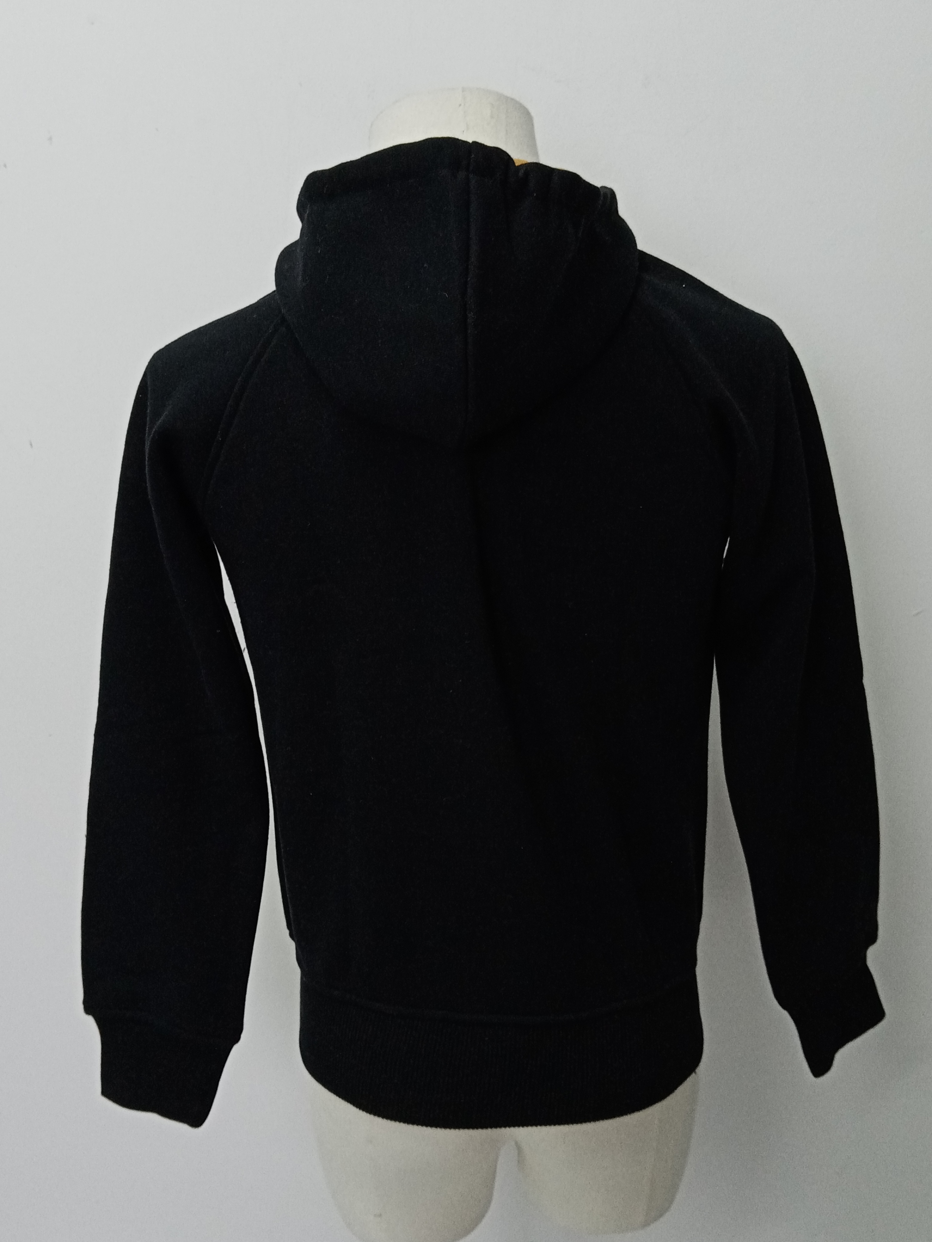 Burberry Zip Up Hoodie With Check Hood Black/Brich Brown review V*** 01
