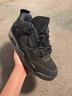 PK God Batch Air Jordan 4 Black Cat CU1110-010 review T***