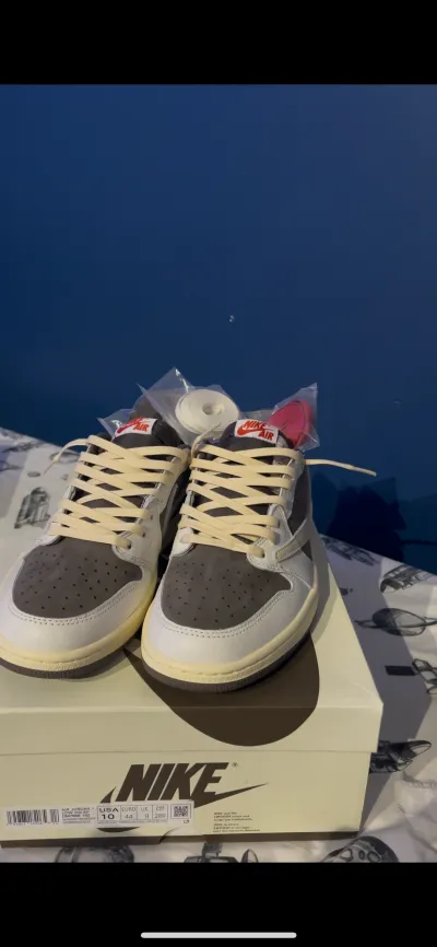 PK God Batch Air Jordan 1 Retro Low OG SP Travis Scott Reverse Mocha DM7866-162  review Keegan Raymond 00