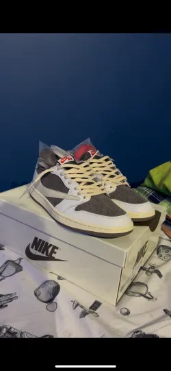 PK God Batch Air Jordan 1 Retro Low OG SP Travis Scott Reverse Mocha DM7866-162  review Keegan Raymond 03