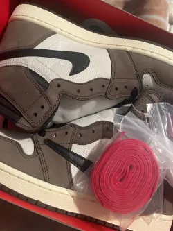 PK God Batch Air Jordan 1 Retro High Travis Scott CD4487-100 review xpcrazy123 01