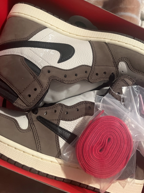 PK God Batch Air Jordan 1 Retro High Travis Scott CD4487-100 review 