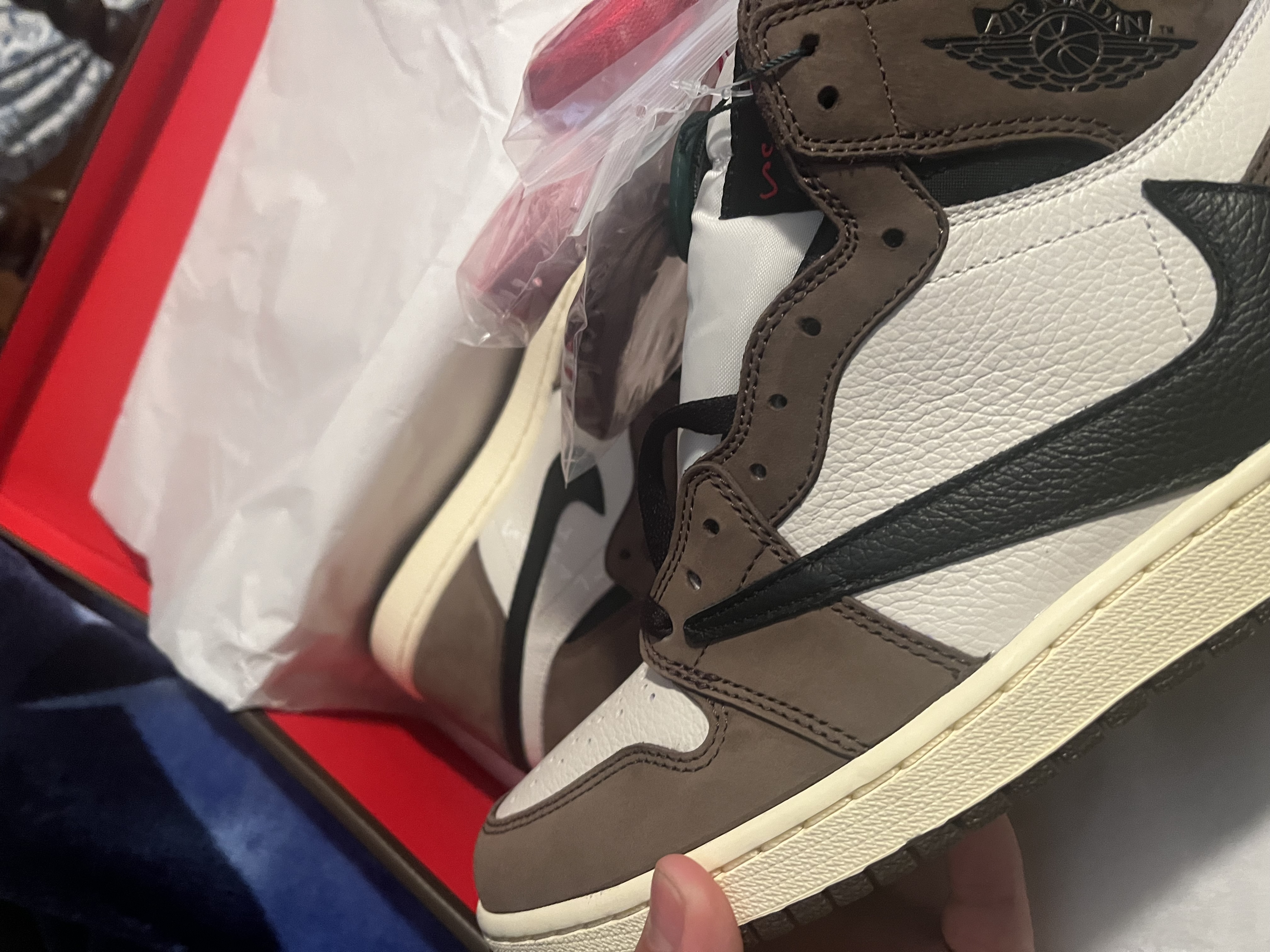 PK God Batch Air Jordan 1 Retro High Travis Scott CD4487-100 review xpcrazy123 02